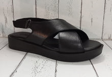 Load image into Gallery viewer, CAPRICE - 9-9-28205-20 001 - WEDGE SANDAL - Black