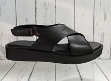 Load image into Gallery viewer, CAPRICE - 9-9-28205-20 001 - WEDGE SANDAL - Black