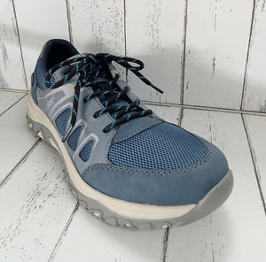 RIEKER - M9601-14 -  LACE UP TRAINER - Jeans Blue