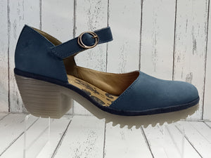 FLY London - WIFO440FLY - P501440001 - HEELED STRAP SHOE - Blue