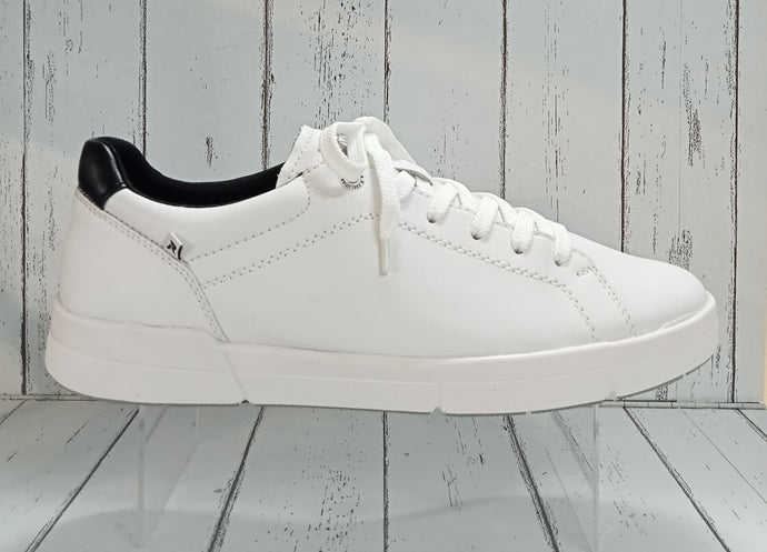RIEKER - 07102-80 - LACE UP TRAINER - White