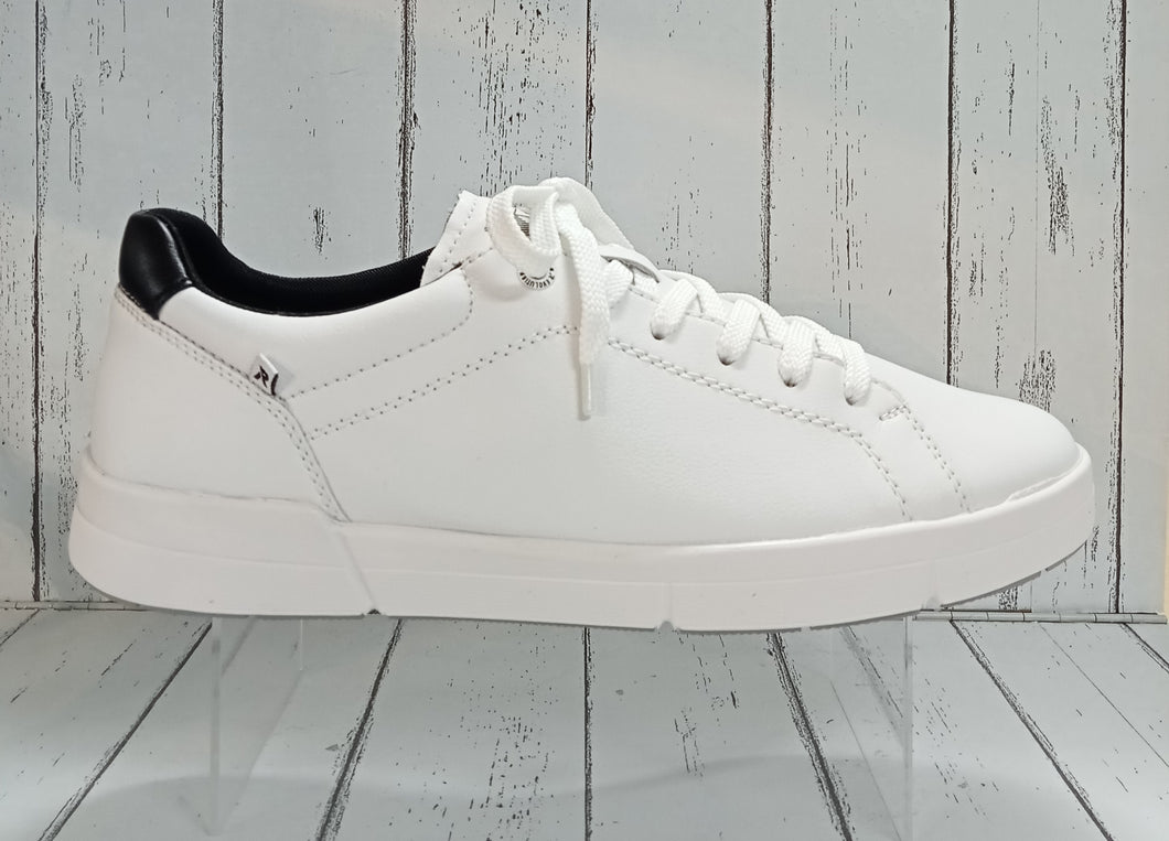 RIEKER - 07102-80 - LACE UP TRAINER - White