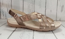 Load image into Gallery viewer, CAPRICE - 9-9-28104-20 341 - SANDAL - Taupe Metallic