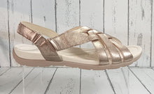 Load image into Gallery viewer, CAPRICE - 9-9-28104-20 341 - SANDAL - Taupe Metallic